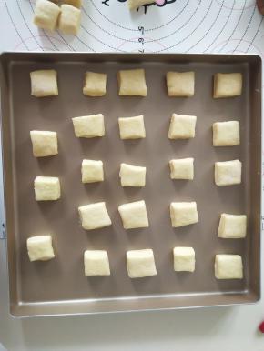 10，然后放入学厨9055烤盘中进行再次发酵。