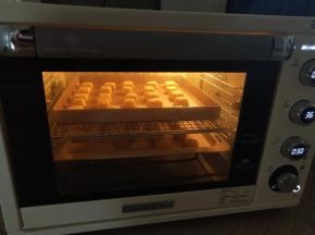 11，柏翠5400烤箱中层启动发酵功能，大概30分钟。