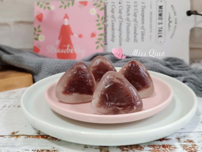 水晶粽子(低糖红豆沙馅)