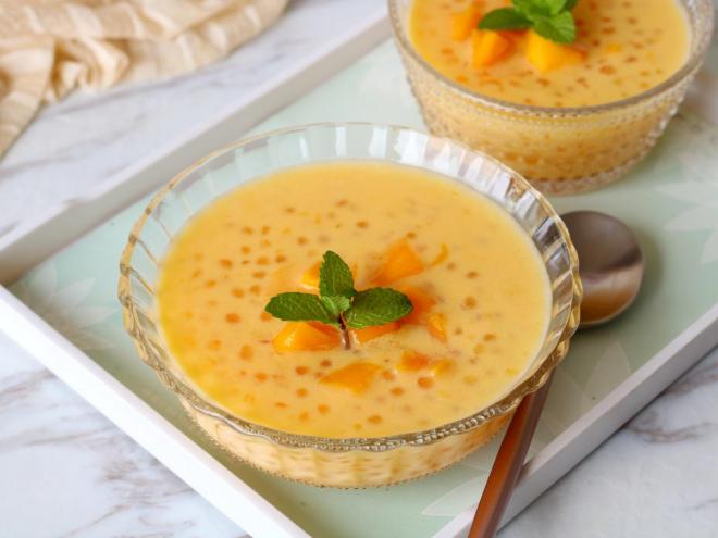 牛奶芒果西米露