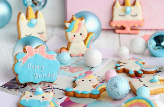 独角兽糖霜饼干