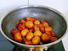 大火收汤，即可关火。