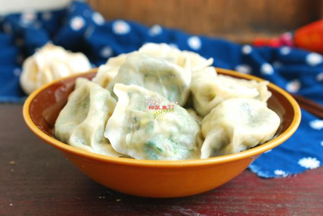 韭菜鸡蛋素饺子