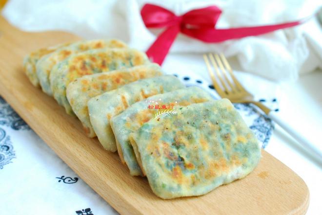 薄皮大馅儿韭菜鸡蛋小煎饼