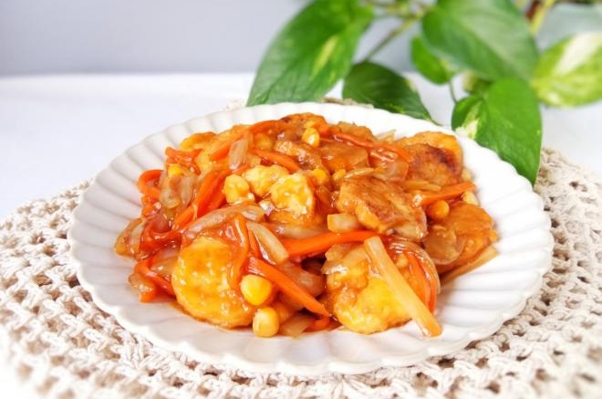 红烧鸡蛋豆腐