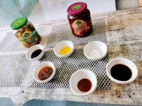 准备各种调味料