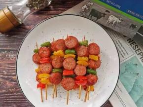 美味法式黑椒牛肉肠就做好了