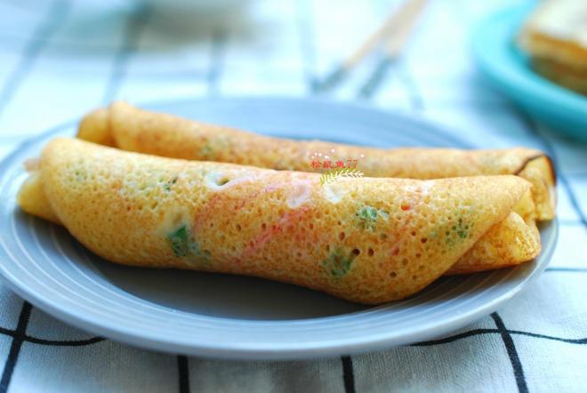 蔬菜鸡蛋早餐饼