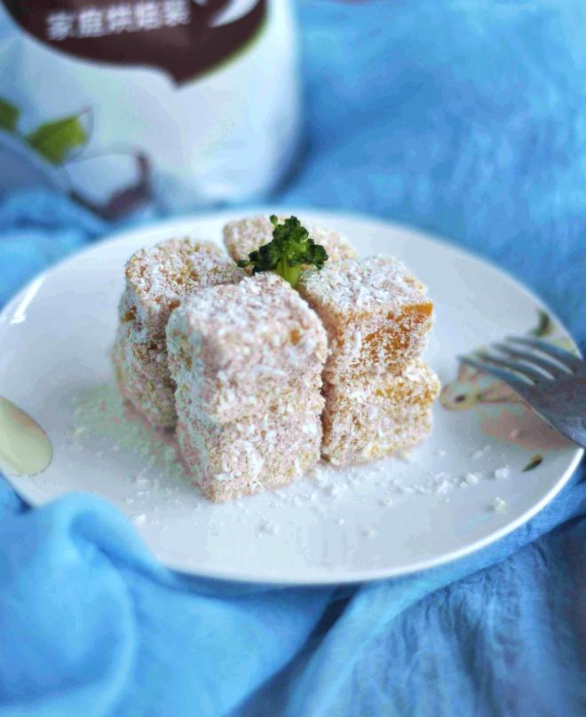 椰香牛奶南瓜糕