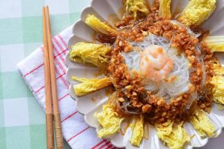 蒜蓉粉丝娃娃菜