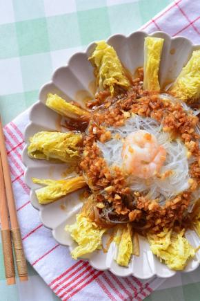 蒜蓉粉丝娃娃菜