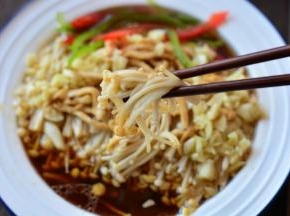 清蒸金针菇