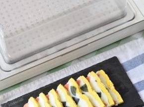 三色蒸蛋