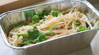 锡纸金针菇就做好了