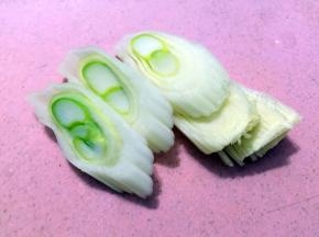 葱切碎