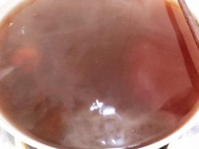 大火煮开后转小火慢慢煲1个小时左右