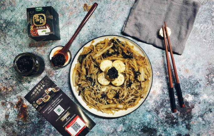 酱香日本豆腐金针菇