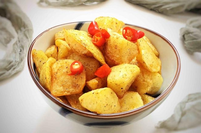 辣炒椒盐薯角