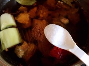 放盐，压30分钟