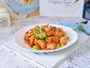 淋上少许橄榄油，撒上胡椒粉。