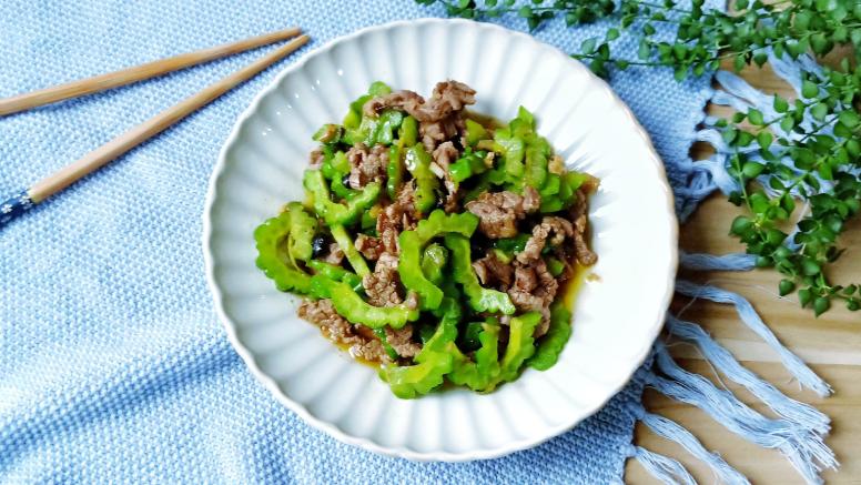 豆豉苦瓜炒牛肉