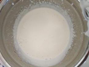 开始打发淡奶油