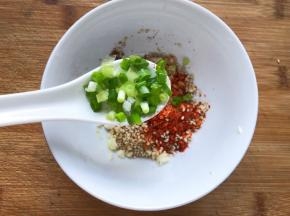 一勺香葱