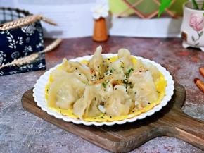 盛出装盘，简单快手早餐。