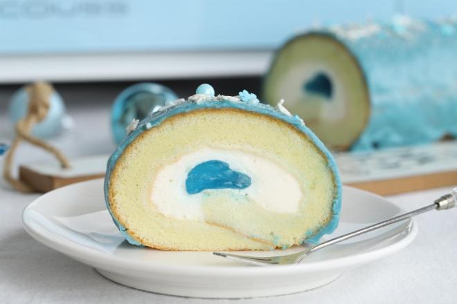 梦龙海洋之心蛋糕卷