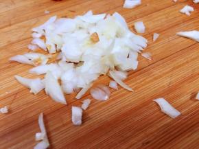 毛葱切碎