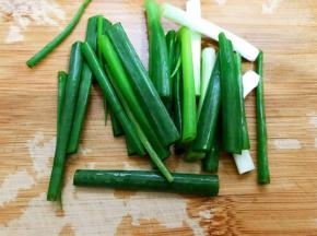 葱切段
