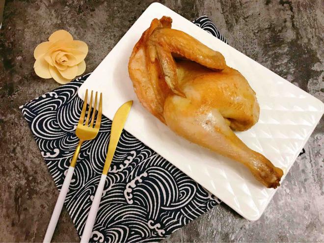 家常盐焗烤鸡