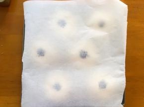 上面放一层油纸