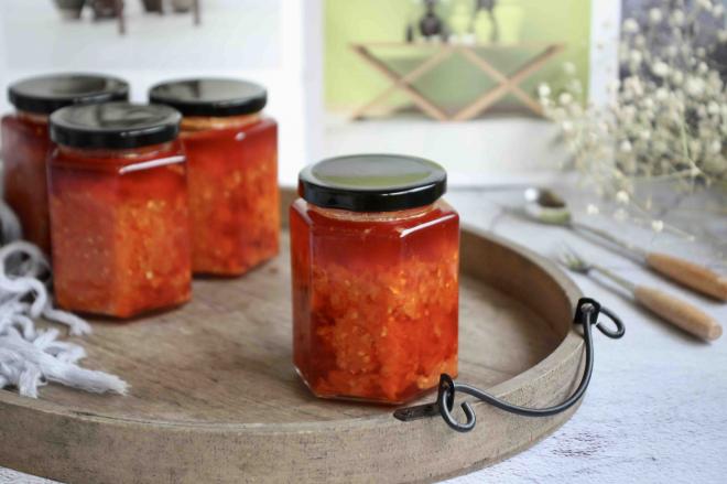 自制番茄酱罐头