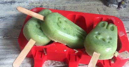 取出冰棒，脱模