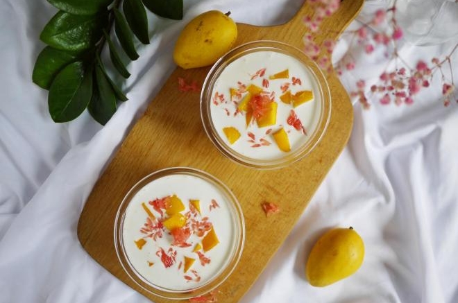 夏天解暑圣品-杨枝甘露