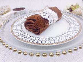 筛上可可粉即可食用