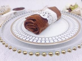 筛上可可粉即可食用