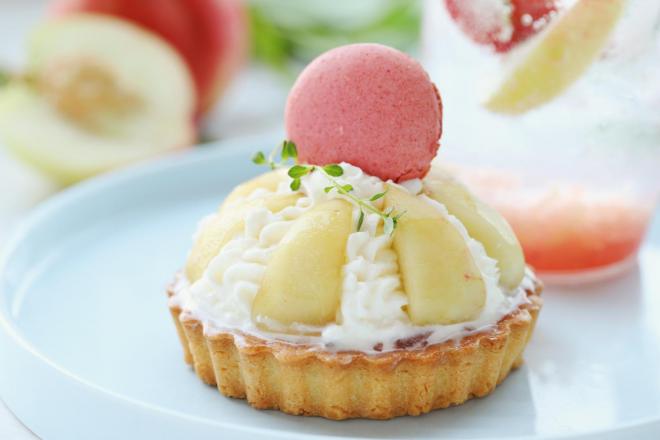 法式水蜜桃塔（附水蜜桃酱制作方法和水蜜桃苏打饮做法）