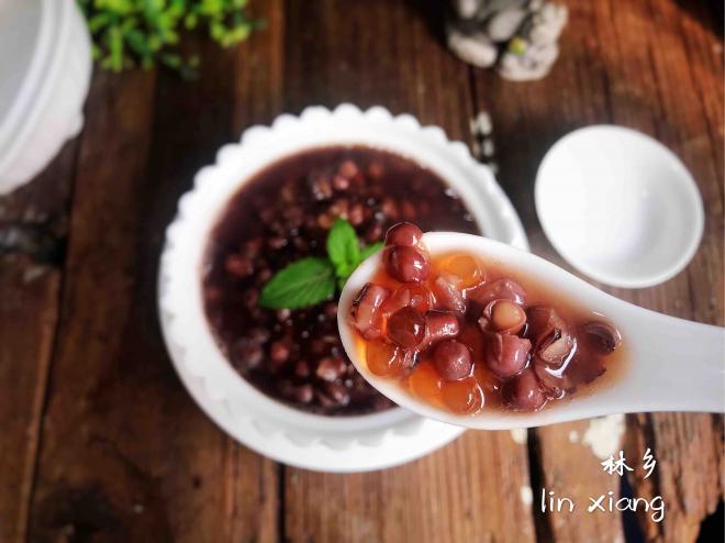 红豆西米露