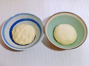 油皮、油酥完成，盖上盖子或者保鲜膜松弛15分钟。