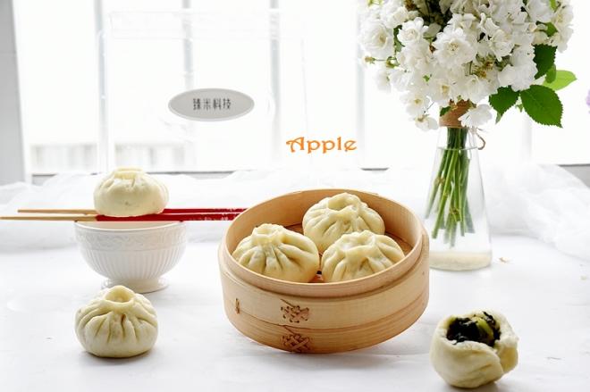 香菇油菜素包子