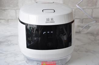 启动至臻米脱糖电饭煲。