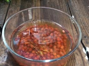 红豆提前浸泡一晚上