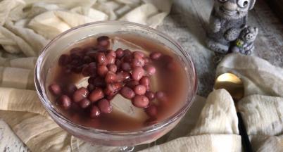 加入红豆和红豆汤