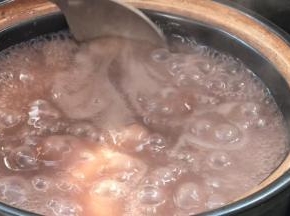 沸腾后煮一分钟