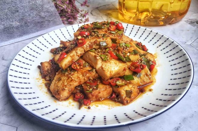 香煎豆腐