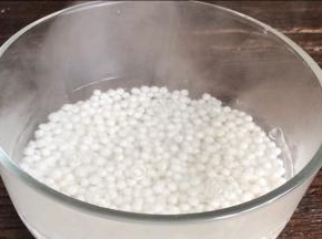 把西米烫洗一下