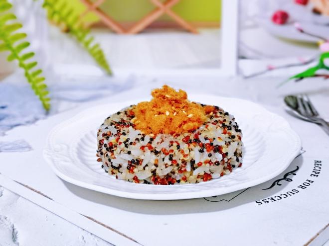 藜麦糯米肉松饭