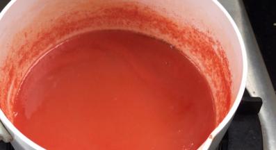 关火，稍稍放凉